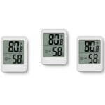 Lot de 3 indicateurs thermo - hygrom�triques � poser debout ou � monter au mur, avec indicateur de climat ...