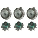 Lot de 3 lames de rechange pour rasoir philips rq11, rq10, rq12, rq32, rq1185cc, rq1195cc, ys1106, ys1108, ...