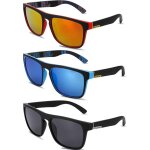 Lot de 3 lunettes de soleil polaris�es pour homme, id�ales pour les sports de plein air, la p�che, le ...