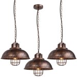 Wottes - lot de 3 lustre suspension vintage industrielle luminaire plafonnier métal lampe à suspension ... Wottes - lot de 3 lustre suspension vintage industrielle luminaire plafonnier métal lampe à suspension ...