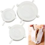 Lot de 3 moules � raviolis en pp alimentaire ? pour raviolis, empanadas, mini - chaussons et desserts, ...