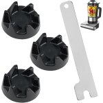 Lot de 3 pi�ces coupleur 9704230 compatible avec ksb5, blender engrenage avec outil de suppression, engrenages ...