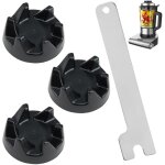 Lot de 3 pi�ces coupleur 9704230 compatible avec ksb5, blender engrenage avec outil de suppression, engrenages ...