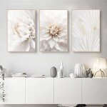 Lot de 3 posters - impression sur toile moderne - sans cadre - d�coration murale pour salon et chambre ...