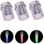 Lot de 3 robinets d'�vier � led � d�grad� de couleurs, sensibles � la temp�rature et � la temp�rature, ...