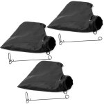 Lot de 3 sacs � poussi�re de sciure avec fil de fer, sacs collecteurs de poussi�re pour machines � tron�onner ...