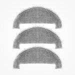 Lot de 3 serpilli�res de lavage pour aspirateur robot laveur t10 - accessoires d'aspirateur robot