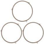 Lot de 3 supports ronds pour plateau tournant de four  micro - ondes