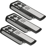 Lot de 3 t�l�commandes de garage sdre - 114253 pour avidsen 114253 104257 104251 compatible avec la marque ...