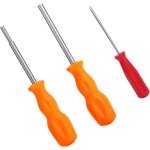 Lot de 3 tournevis de scurit 3, 8 mm et 4, 5 mm et tournevis triwing 2, 5 mm pour super nintendo, snes, ...