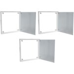 Lot de 3 trappes de visite � carreler semin 300 mm x 300 mm - sp�cial acc�s sous baignoire - pi�ces humides ...