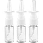 Lot de 3 vaporisateurs nasaux transparents vides pour soins de la rhinite, pour huiles essentielles salines ...