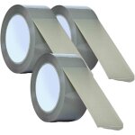 Lot 3 x gros rouleau de ruban adhsif brun havane 50m x 48mm emballage carton