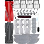 Lot de 30 accessoires pour aspirateur robot roborock saros 10 / g30 avec 2 brosses � rouleau, 6 brosses ...