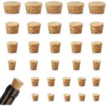 Lot de 30 bouchons de li�ge, bouchons de vin, bouchons en bois pour bouteilles de vin, bouchons de rechange ...