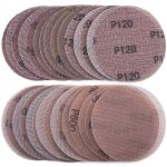 Lot de 30 disques abrasifs auto - agrippants 125 mm grain 80 � 600 pour ponceuse tampons de rechange ...