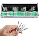 Lot de 30 fraises diamant�es rotatives de 3 mm (1 / 8 ) pour le polissage, le per�age et la sculpture ...