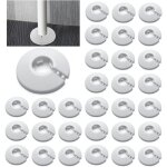 Lot de 30 rosettes simples pour tuyau de chauffage, cache - tuyau, rosace de recouvrement, pour radiateurs, ...