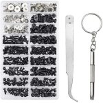 Lot de 355 vis � t�te plate m2 m3 m2. 5 pour ordinateur assorties