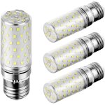Lot de 4 ampoule led e27 blanc froid 12w �quivalent �clairage 100w ampoules led int�rieur 6000k 1450lm ...