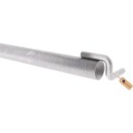 Lot de 4 ancrage en tube d?acier galvanis� � chaud 400 mm ? support �chafaudage syst�me de fixation robuste ...