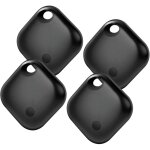 Lot de 4 android smart tag, rechargeable smart tag, compatible avec google mon appareil trouver l'application ...