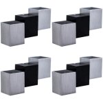 Lot de 4 applique murale moderne led lampe murale interieur luminaire murale métal décoration noir 6w ... Lot de 4 applique murale moderne led lampe murale interieur luminaire murale métal décoration noir 6w ...
