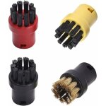 Lot de 4 brosses de nettoyage � vapeur, pour k�rcher sc1 sc2 ctk10 sc3 sc4 sc5 sc7, accessoires de nettoyage ...