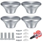 Lot de 4 casserole couvercle boutons, boutons de couvercle de pot, poign�es de rechange compatibles avec ...