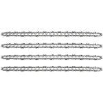 Lot de 4 cha�nes de tron�onneuse pour guide cha�ne de 18  (45 cm), 1, 3 mm 64 maillons d'entra�nement, ...