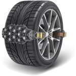 Lot de 4 chanes de voiture antidrapantes pour pneus de voiture d'hiver, chanes  neige antidrapantes ...