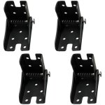Lot de 4 charnires pliantes autobloquantes - supports de pieds de table pliables  90 degrs - charnire ...