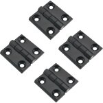 Cyslmuk - lot de 4 charnires de porte paisses en alliage de zinc 40 x 40 mm, robustes, pour armoire, ...