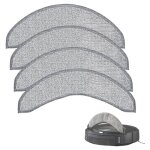 Lot de 4 chiffons de rechange pour aspirateur robot irobot roomba combo j7 + / j7 (ne convient pas pour ...