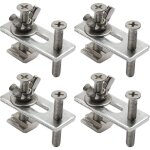 Lot de 4 colliers de serrage en t pour fraiseuse et graveuse 3018 - pro / 3018 - mx3 / 3018 - prover ...