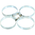 Feiyue - lot de 4 colliers de serrage pour tuyaux, fixations de montage d'extincteur, engrenage à vis ... Feiyue - lot de 4 colliers de serrage pour tuyaux, fixations de montage d'extincteur, engrenage à vis ...