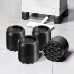 Lot de 4 coussinets anti - vibrations pour machine � laver, support stabilisateur de machine � laver ...
