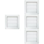 Lot de 4 couvercles de ventilation de tuyre de sche - linge lectrique en plastique blanc pour unit ...
