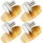 Lot de 4 crochets sans acier pour peignoirs en bambou