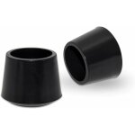Lot de 4 embouts ronds antid�rapants en caoutchouc synth�tique pour pieds de chaise 30 mm, 3, 0 cm de ...