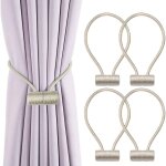 Lot de 4 embrasses de rideaux, embrasses rideau aimant�e tressage magn�tiques rideaux boucle pour d�coration ...