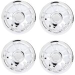 Lot de 4 enjoliveurs de roue chromés de 8 pouces pour voiturette de golf ez - go Lot de 4 enjoliveurs de roue chromés de 8 pouces pour voiturette de golf ez - go