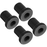 Lot de 4 entretoises de rail pour portes de grange coulissantes, assemblages de remplacement, connecteurs ...