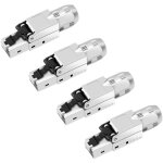Lot de 4 fiches r�seau cat 7 rj45 sans outil - connecteur lan sans outil - compatible avec c�ble r�seau ...