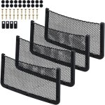 Lot de 4 filets de coffre, 42 x 21 cm, filet de rangement multifonctionnel pour sige auto, filet de ...