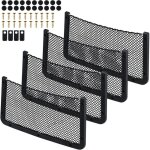 Lot de 4 filets de coffre, 42 x 21 cm, filet de rangement multifonctionnel pour sige auto, filet de ...
