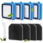 Lot de 4 filtres pour electrolux pour accessoires electrolux q6 q7 q8 wq61 wq71 wq81 accessoires de filtre ...
