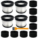 Lot de 4 filtres hepa dcv5011h pour aspirateur à main sans fil dcv501hb, avec 8 filtres à manchon en ... Lot de 4 filtres hepa dcv5011h pour aspirateur à main sans fil dcv501hb, avec 8 filtres à manchon en ...