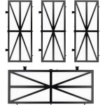 Lot de 4 filtres de nettoyage de piscine compatibles avec dolphin dx3, dx4, dx4s, supreme m3, apolloa, ...