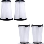 Lot de 4 filtres de rechange pour aspirateurs aeg cx7 - 2 et electrolux ergorapido (aeg aef150, electrolux ...